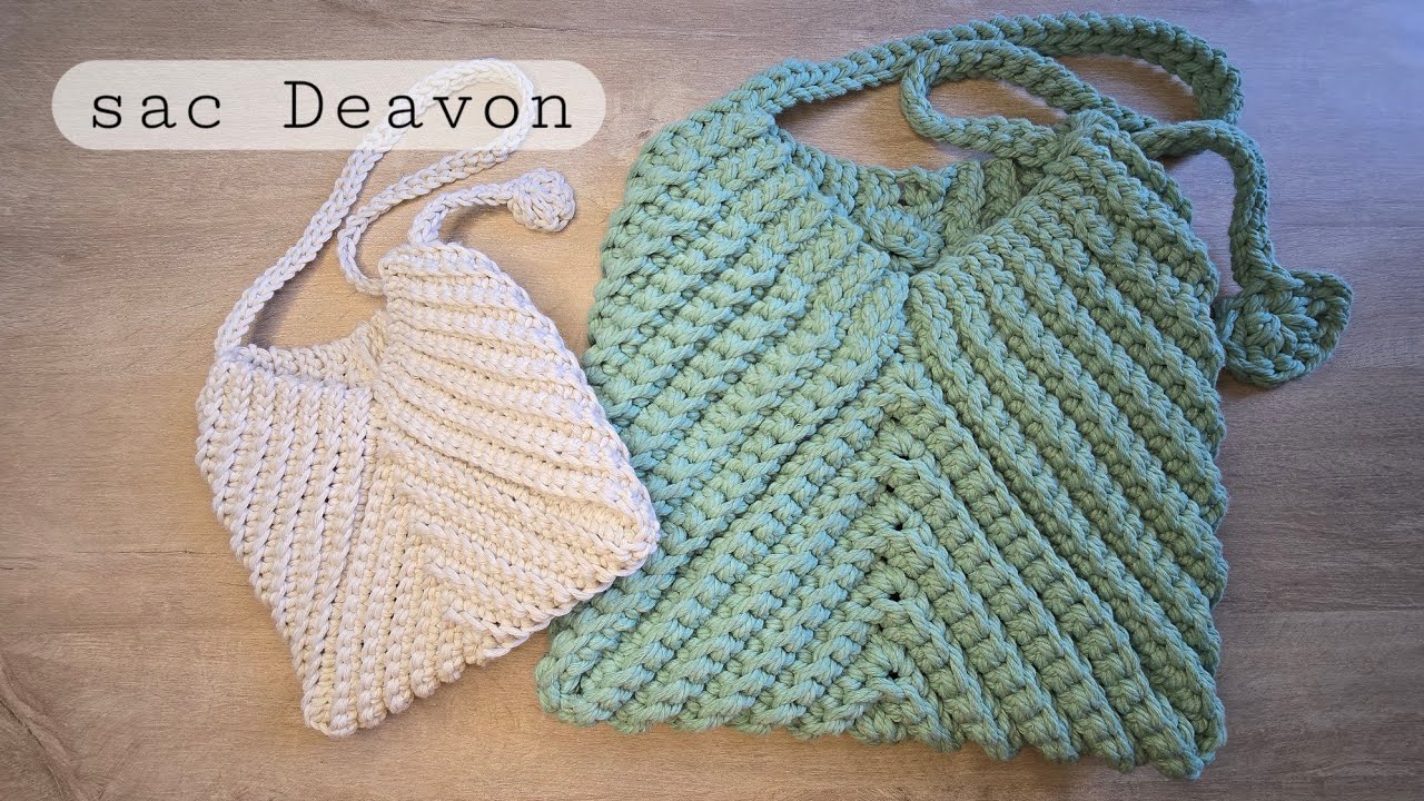 Daevon | tutoriel sac en crochet