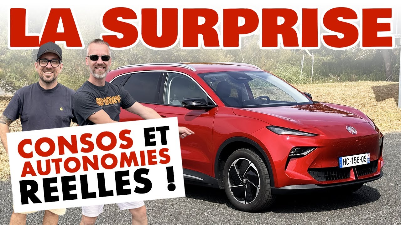 Essai MG S5 Luxury : on mesure les AUTONOMIES et les CONSOS du SUV compact (Ioniq 28 challenge)