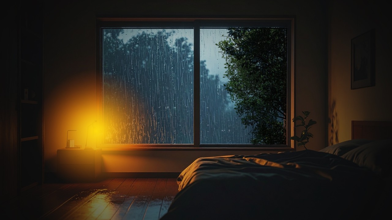Rain Sounds for Sleeping on a Cold, Quiet Night