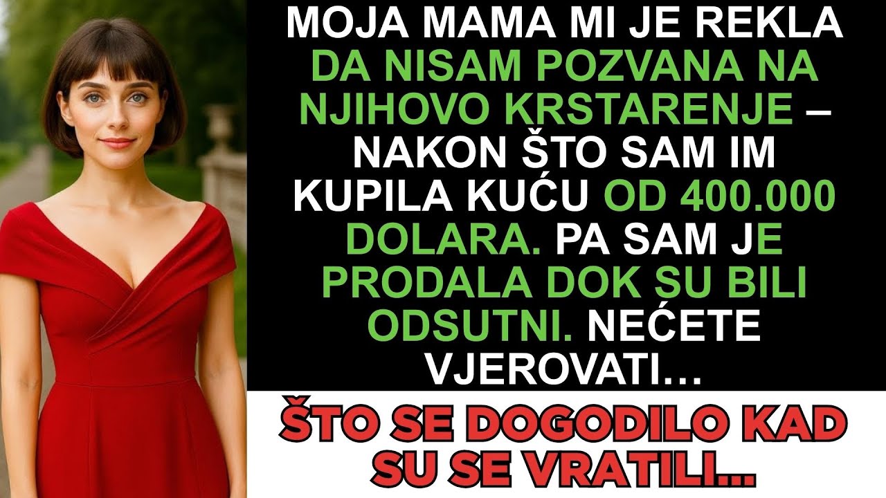 Mama mi je poslala poruku: