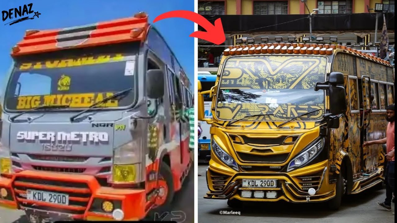 The GREATEST GLOW UPS in KENYA'S MATATU CULTURE! (PART 2)