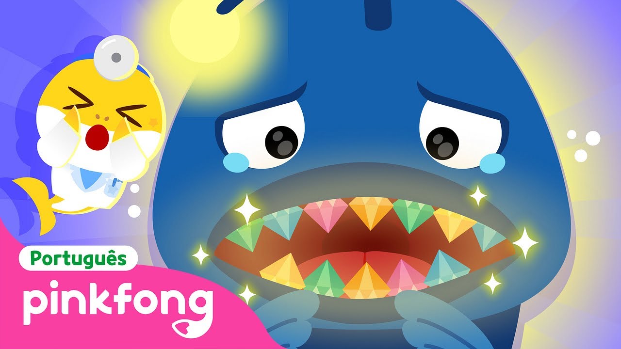 🏥 Amigos do Mar Profund 🌊 | Brincando com Bebê Tubarão Dentista | Pinkfong! Canções para Crianças
