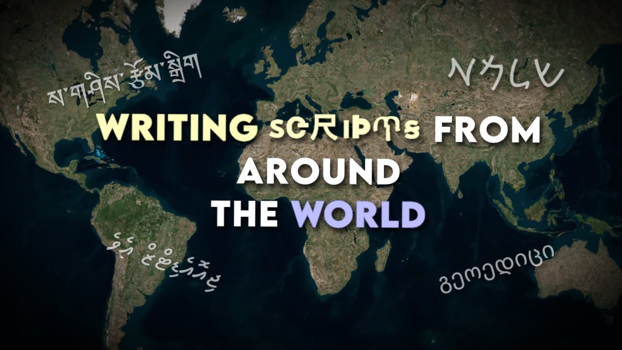 Writing Systems From Around The World ✍️