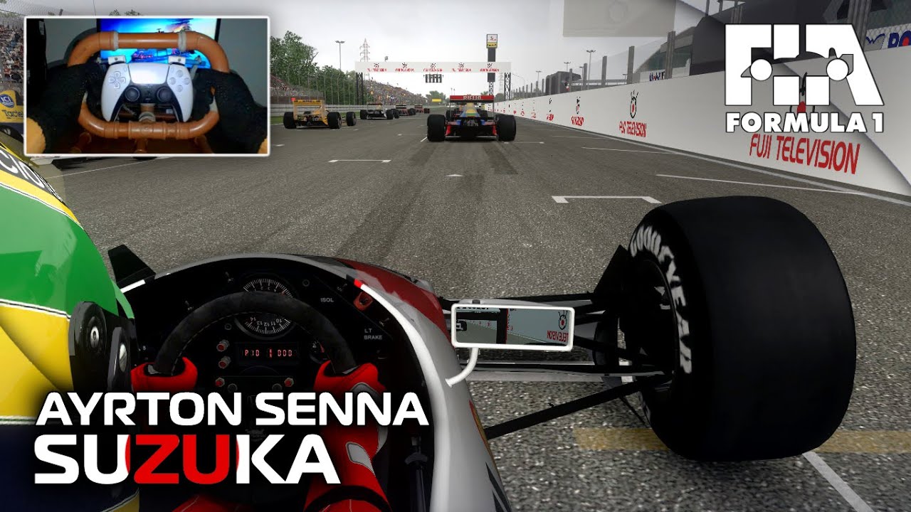 McLaren MP4/4 by Ayrton Senna's World Champion | 1988 Suzuka Grand Prix | Racing with Gyroscope