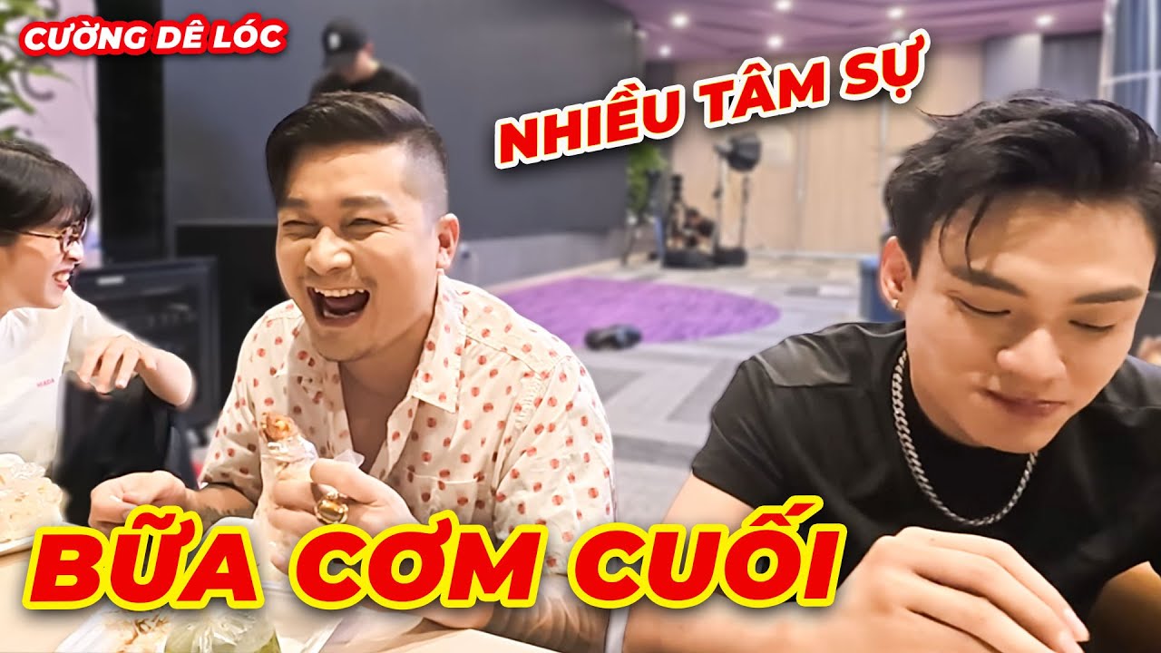 Bữa Cơm Cuối Phim Trường Anh Áo Đen Nhiều Tâm Sự Quá | Cường Dê Lóc