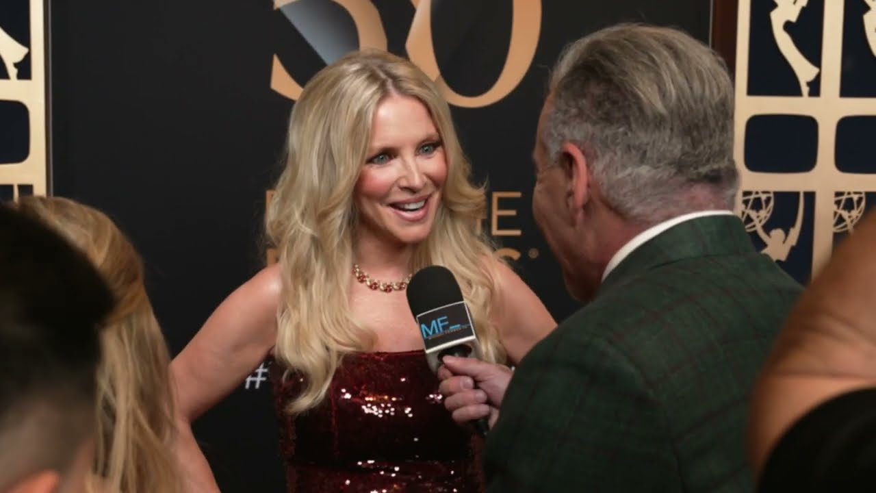 Lauralee Bell Interview - The Young and the Restless - 50th Annual Daytime Emmy Award Red Carpet