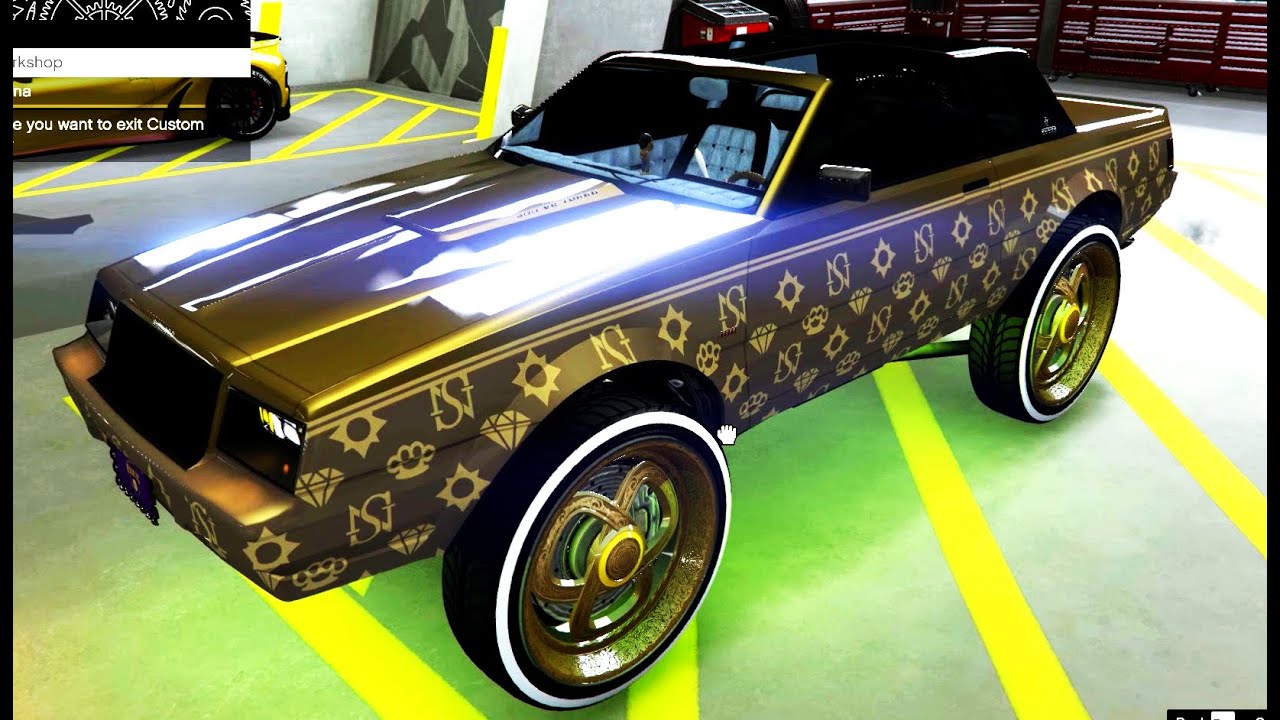 Faction Custom Donk Benny's Custom GTA 5 Online GOLD Hydraulics New
