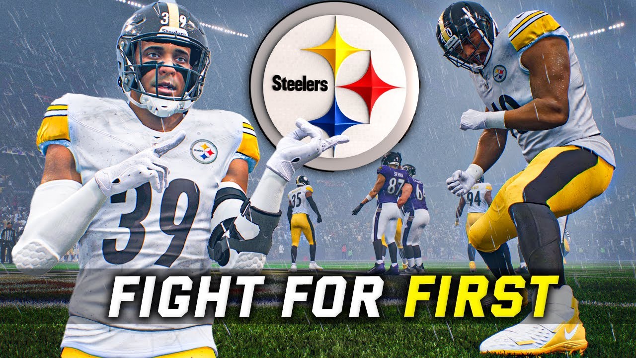 First Place is ON THE LINE in Baltimore... | Madden 26 Steelers Franchise Rebuild | 34