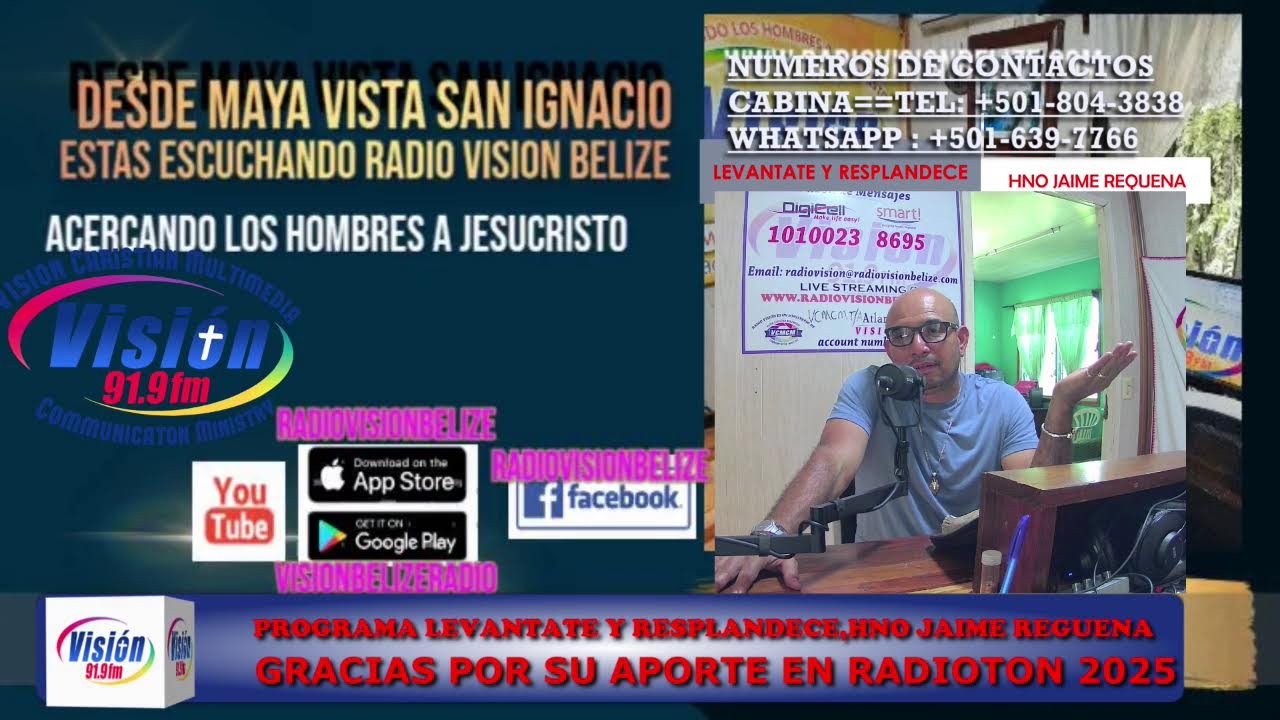 RADIOVISIONBELIZE Live Stream