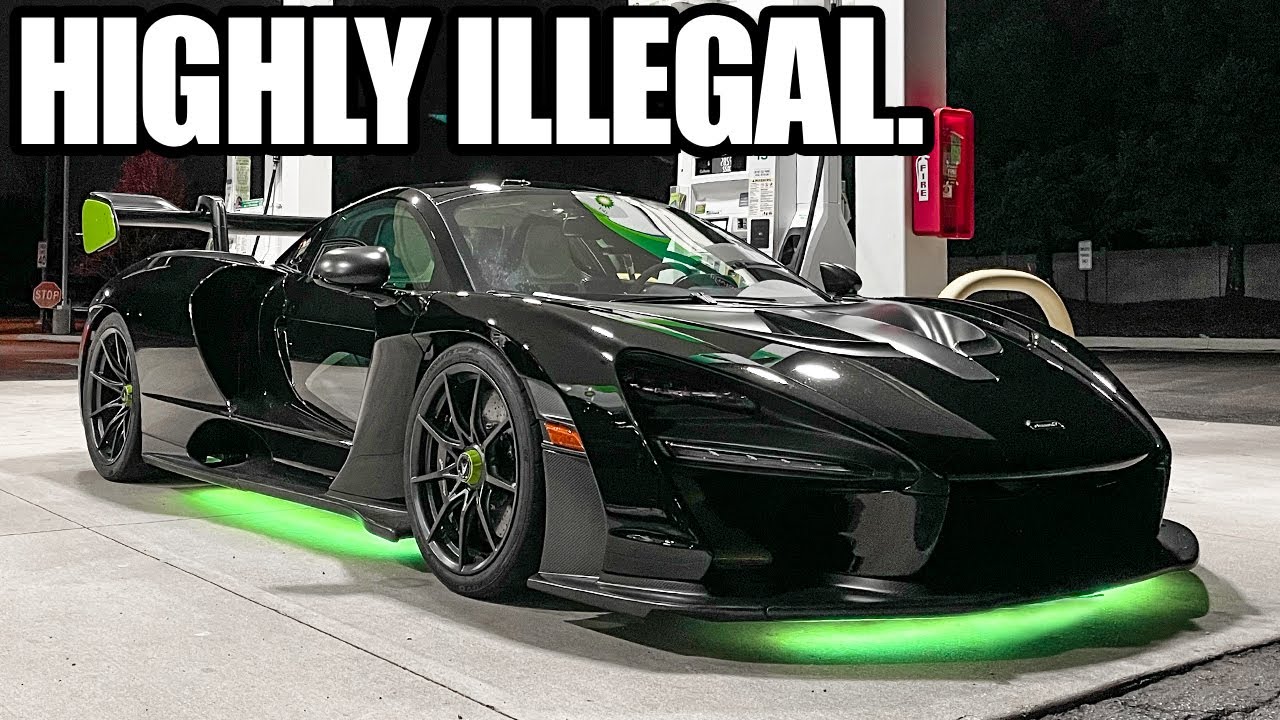 WORLD'S FIRST HYPERCAR WITH UNDERGLOW!
