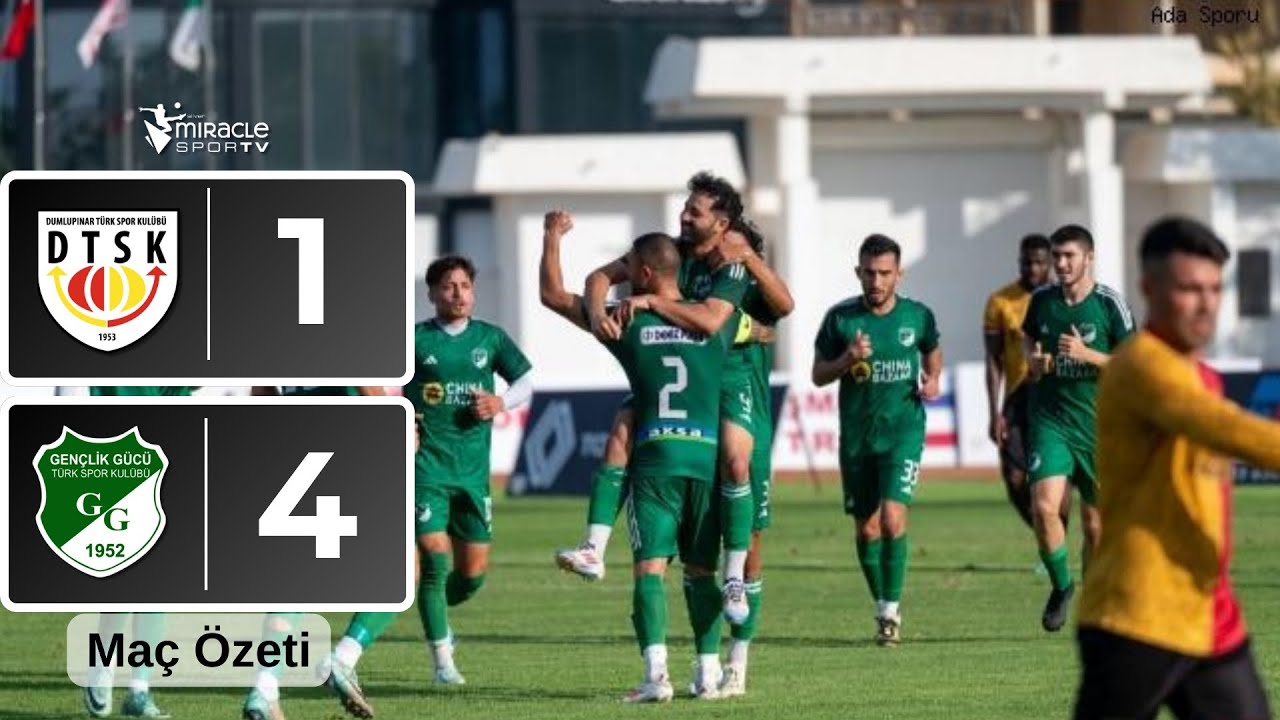 Tremeşeli Holding Dumlupınar TSK 1 - 4 China Bazaar Gençlik Gücü TSK (1. Hafta Maç Özeti)