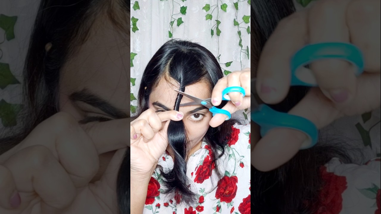 Viral Korean haircut hack #viralvideo #hairstylist #hairtutorial #hairhacks #viral #trending #korean
