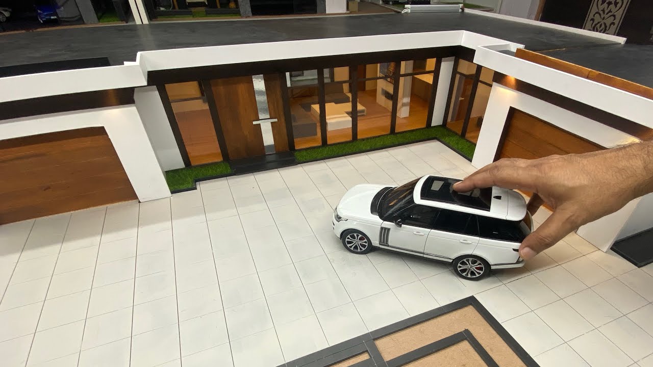 DIY Miniature Luxurious House Architectural Model - Part 2
