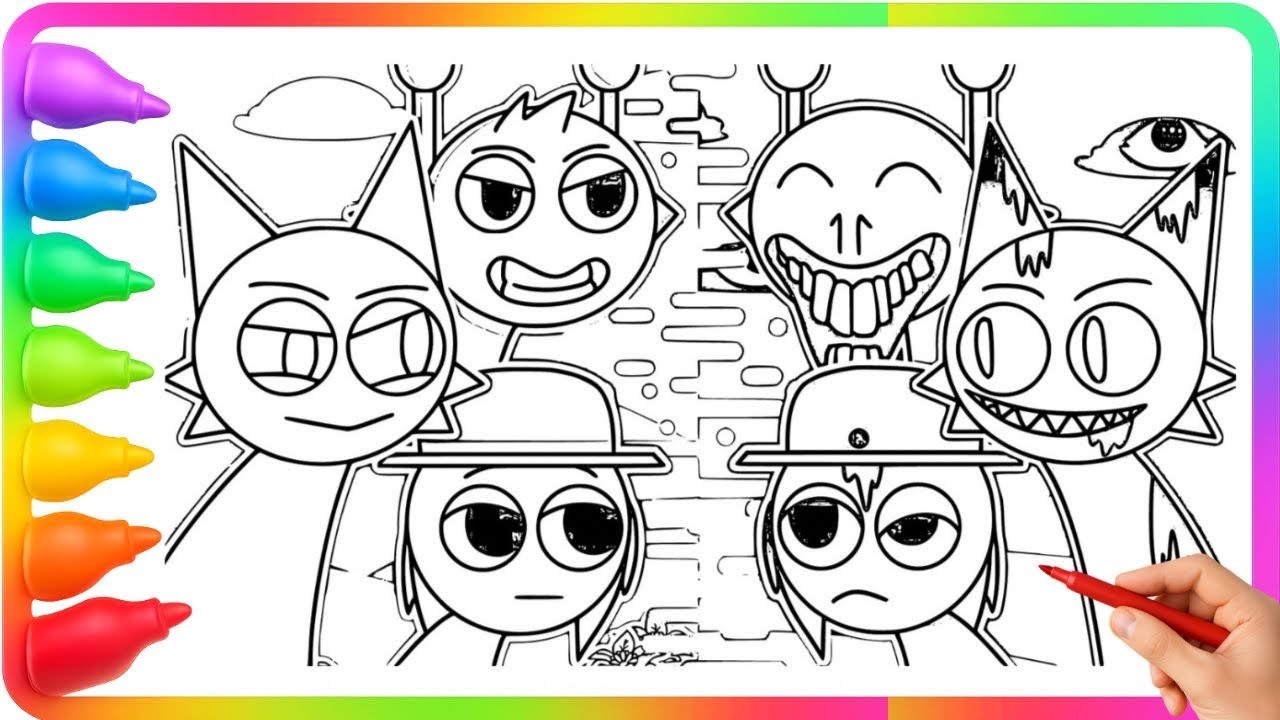 INCREDIBOX SPRUNKI 😍💛☠️🧡ФАЗА 2☠️❌❗️ #sprunki #viral #millionviews #drawing