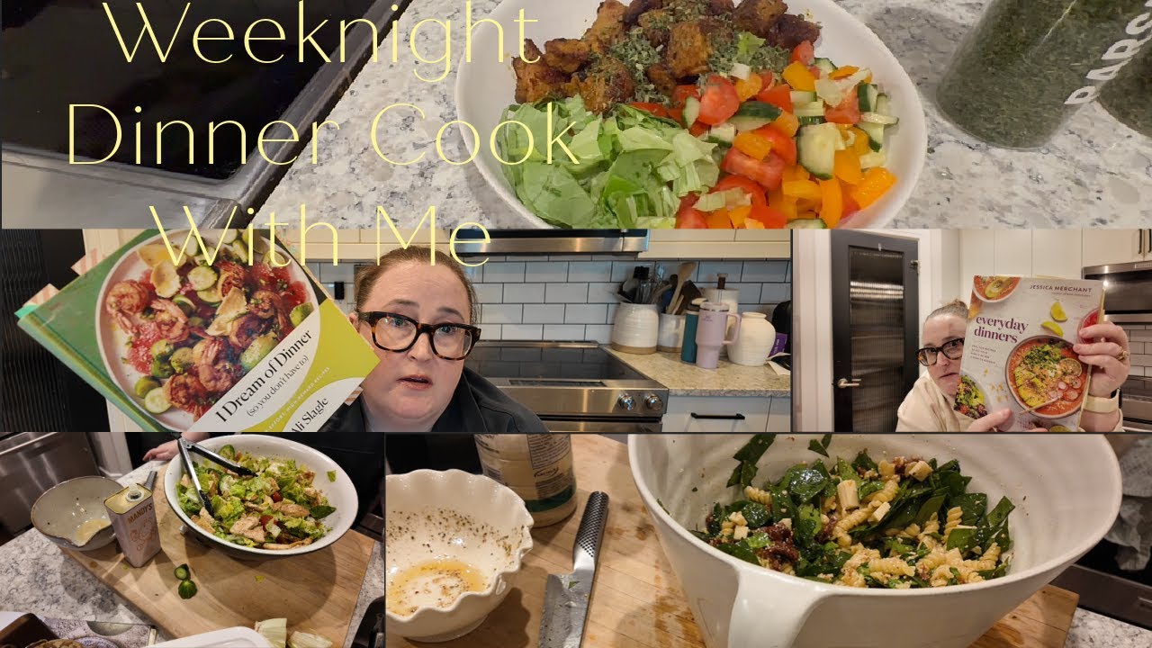 Cook With Me Using My Favorite Cookbooks | Cozy Weeknight Dinners