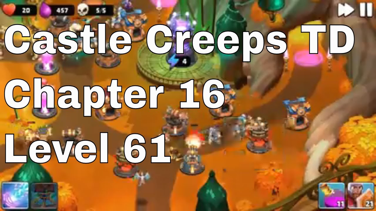 Castle Creeps Level 61