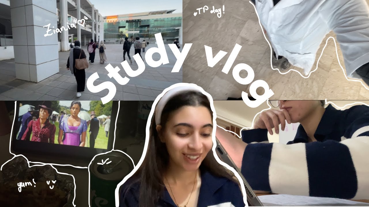 48 Hours as a Pharmacy Student in Algeria 🇩🇿 💗| Study Vlog + Lab Day+GRWM✨