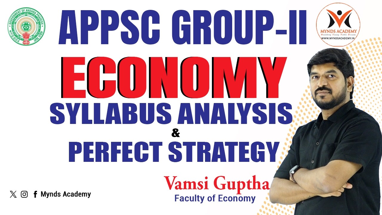 🚀APPSC Group-2 Economy 65+ Score ?? 🔥Economy సిలబస్ అనాలిసిస్📊 + సూపర్ స్ట్రాటజీ 🎯 | టాపర్ ప్లాన్ 💯