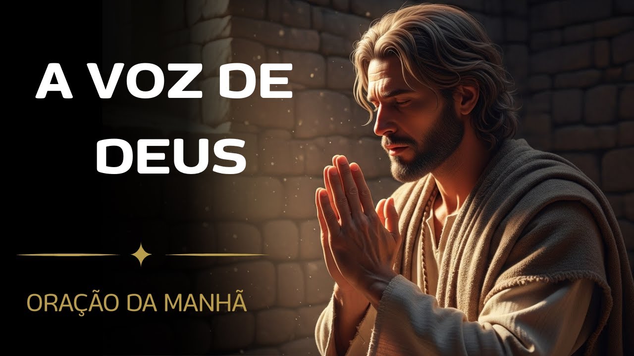 ORAÇÃO PELA GRATIDÃO E SENSIBILIDADE A  VOZ DE DEUS  - ORAÇÃO DA MANHÃ ✨