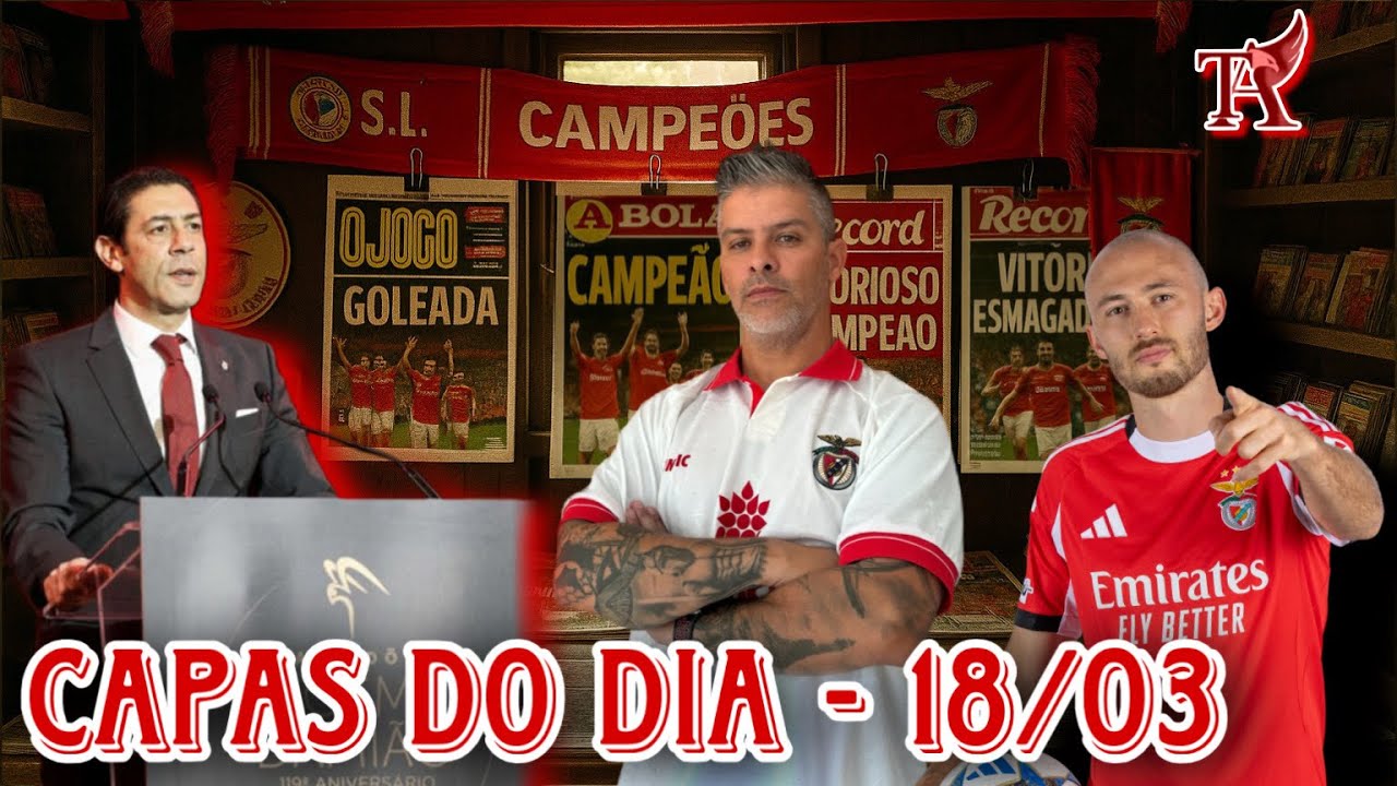 BENFICA- IMPRENSA 18 Março RUI COSTA EXIGE RESPEITO PELO CLUBE E ATACA A ARBITRAGEM DURANTE A GALA!🦅