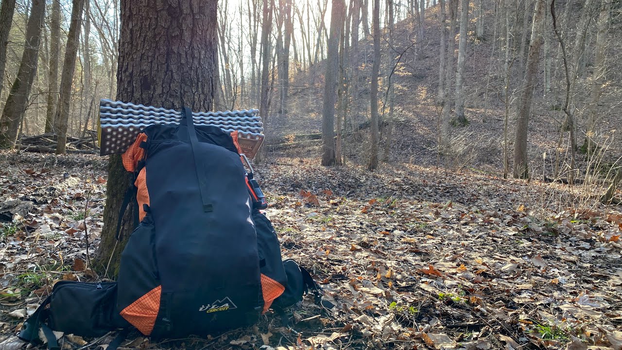 Ночью ветрено и дождливо. Поход с рюкзаком Durston X-mid и ULA Circuit Pack.