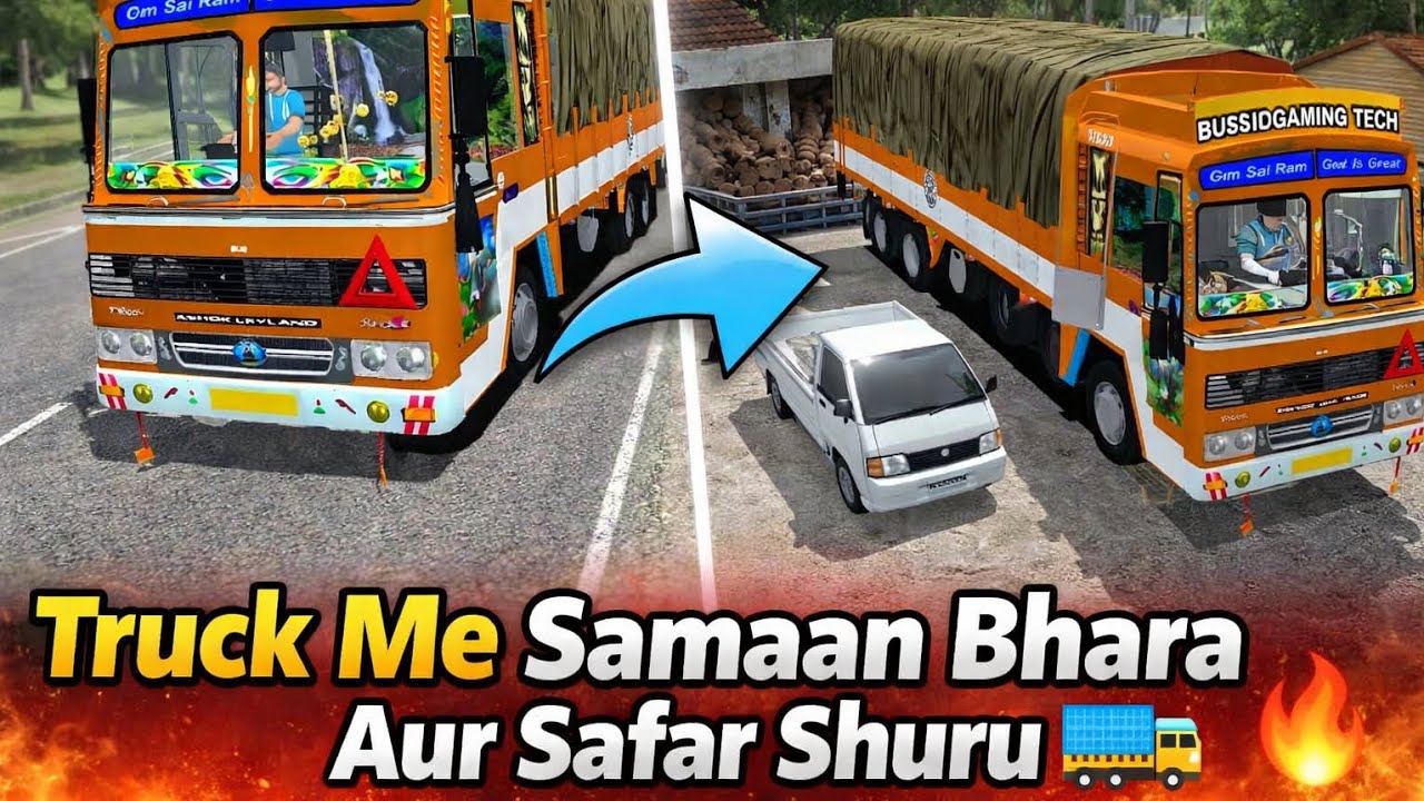 Truck Me Samaan Bhara Aur Safar Shuru 🚛🔥
