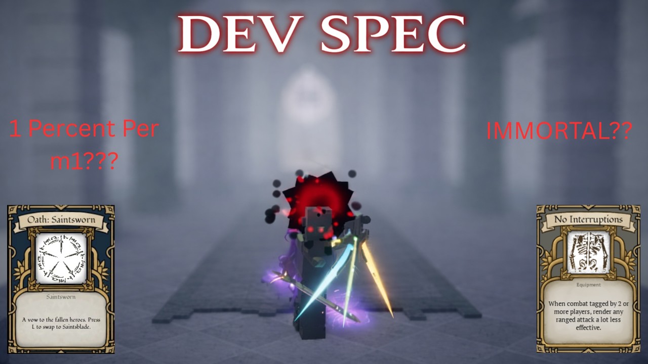 The Perfect Bossraid Build (Dev Spec) ┃Deepwoken