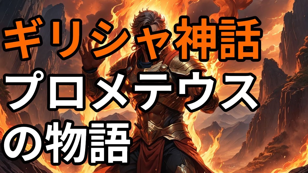 【プロメテウスの神話】人類に火を与えた神の壮絶な運命｜ギリシャ神話の深層を解説！