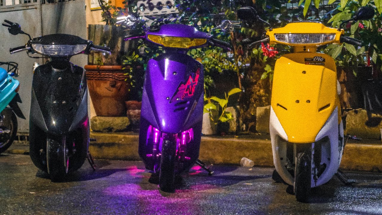Classic 2-Stroke Scooters meet with Stance Culture | Kyle Andrei