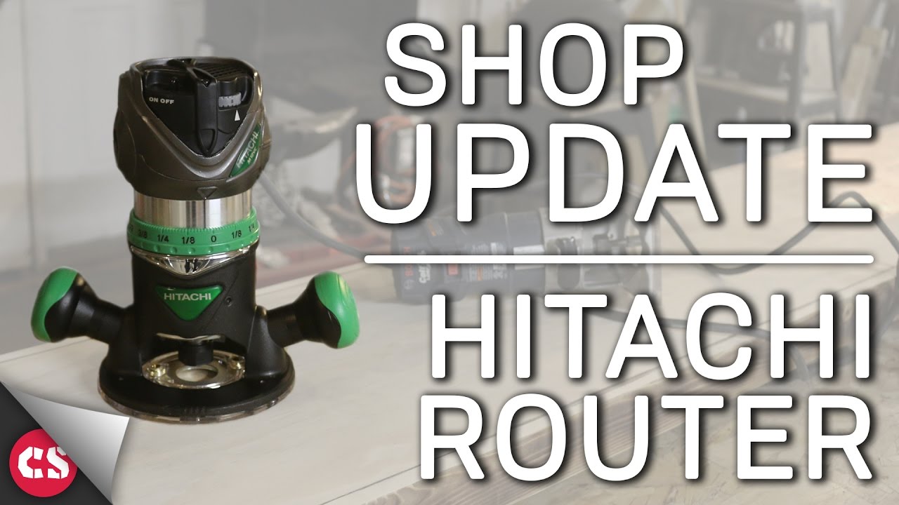 Shop Update - Hitachi Router Unboxing!