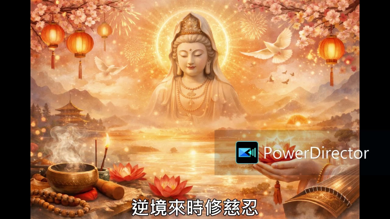心經融合版(願平安順遂) 深層冥想療癒音樂｜靜心放鬆｜內在平安｜正念覺醒