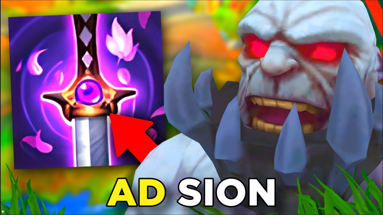 Full AD Sion wygrywa samemu gierki w League of Legends