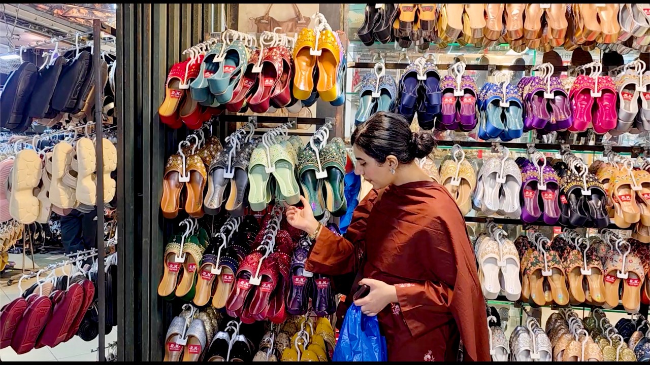 1k Eid Dress Khussa and Flats Matching in Malikabad Plaza | Mary Jane Flats at Amazing Price
