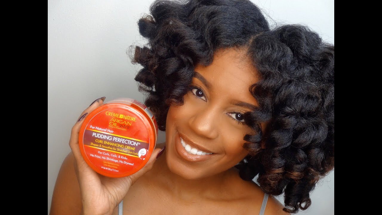 Flexi Rod Set on Natural Hair | Creme of Nature