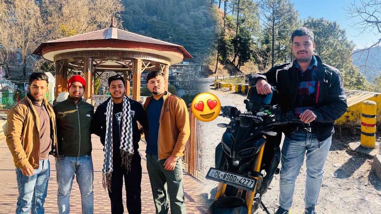Haldwani to nainital by bike tour 😍|| golu devta temple 🛕|| part=2 || @Rohitadhikarivlog