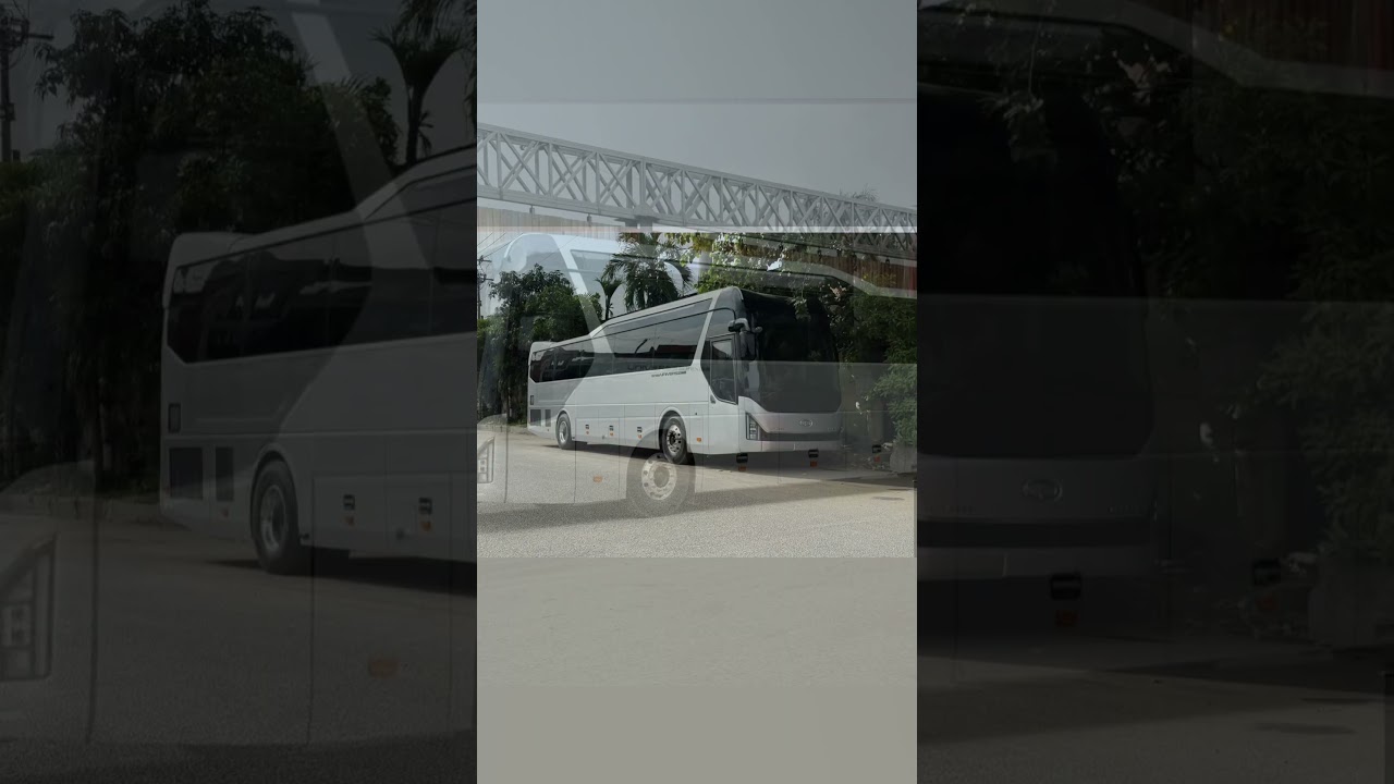 Hyundai universe noble 2023 passenger coach bus import from Korea