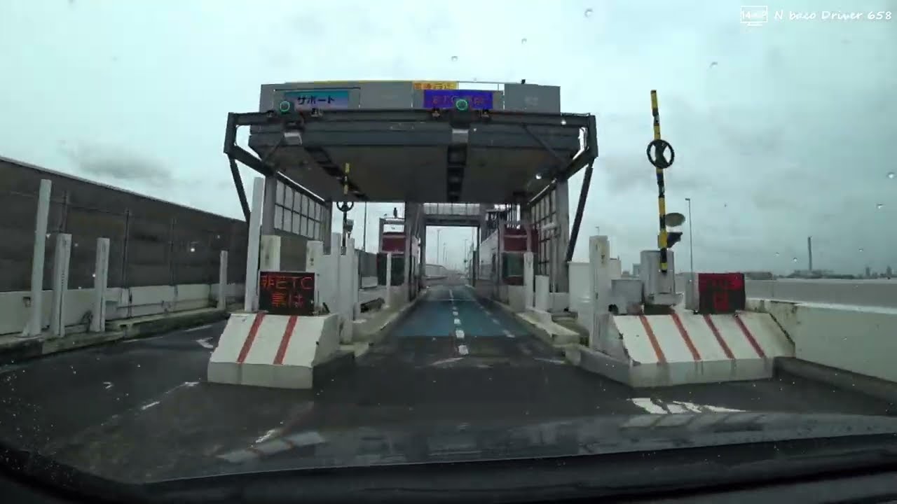 [2025/08] Rainy Metropolitan Expressway Yotsugi IC - Daikoku PA - Yashio Minami IC