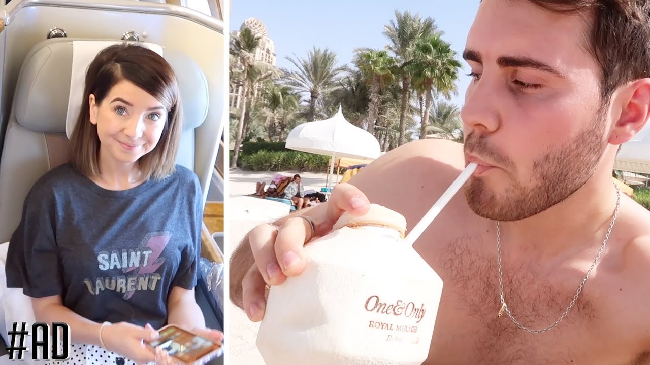 Flying To Dubai with Zoe