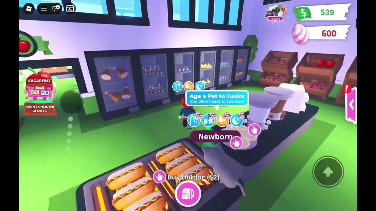 Прокачка акка с нуля в адопт ми 