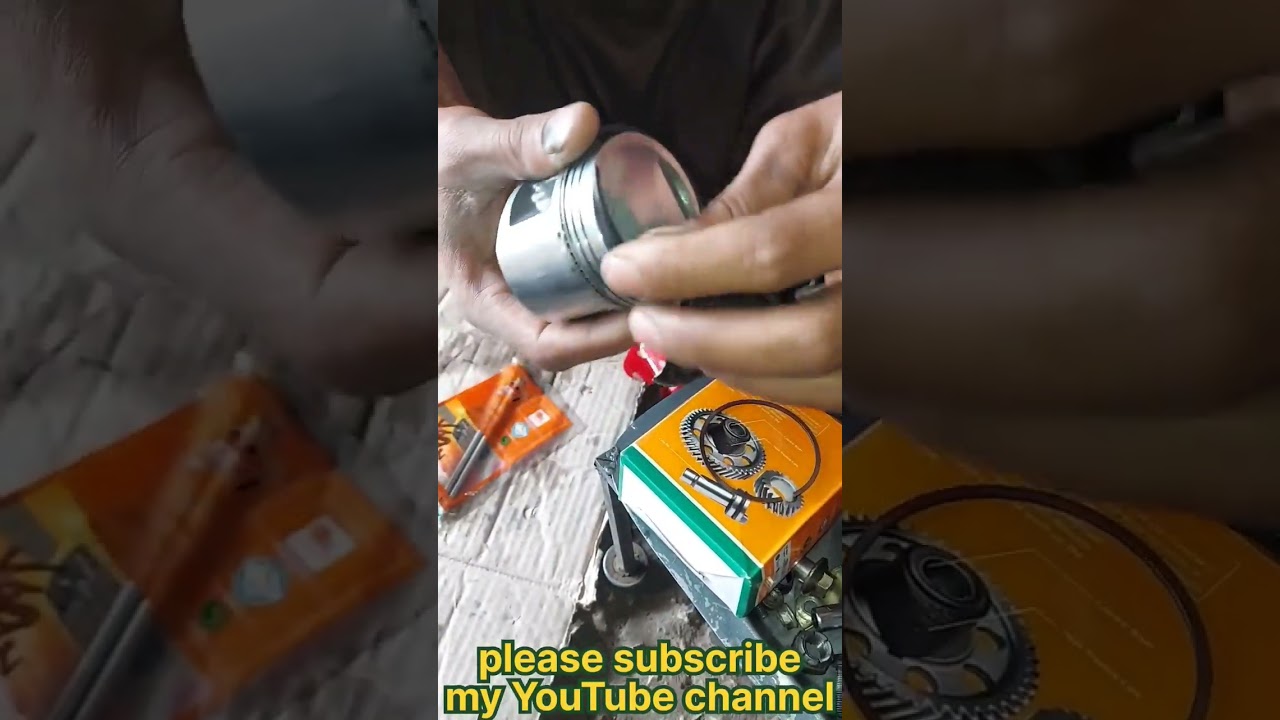 how to 125 ring Piston install#viral #125ring#piston#ish