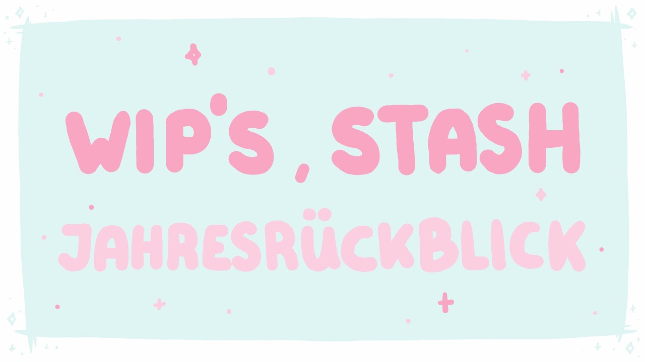 Jahres Wrap Up 2025 🦖 | WIP's, Stash und Finishes | Crossstitch | Kreuzstich