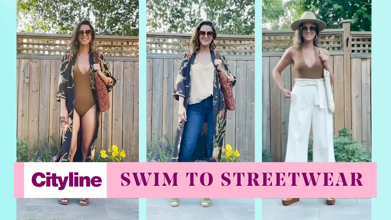 How to transition your swimwear looks to streetwear style