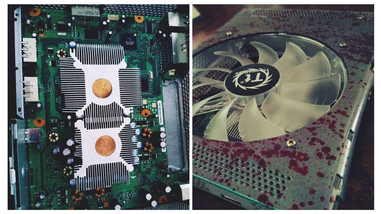 Xbox 360 Slim Heatsinks on a Phat ??  - With an INTERNAL 200X30mm FAN ?!?!