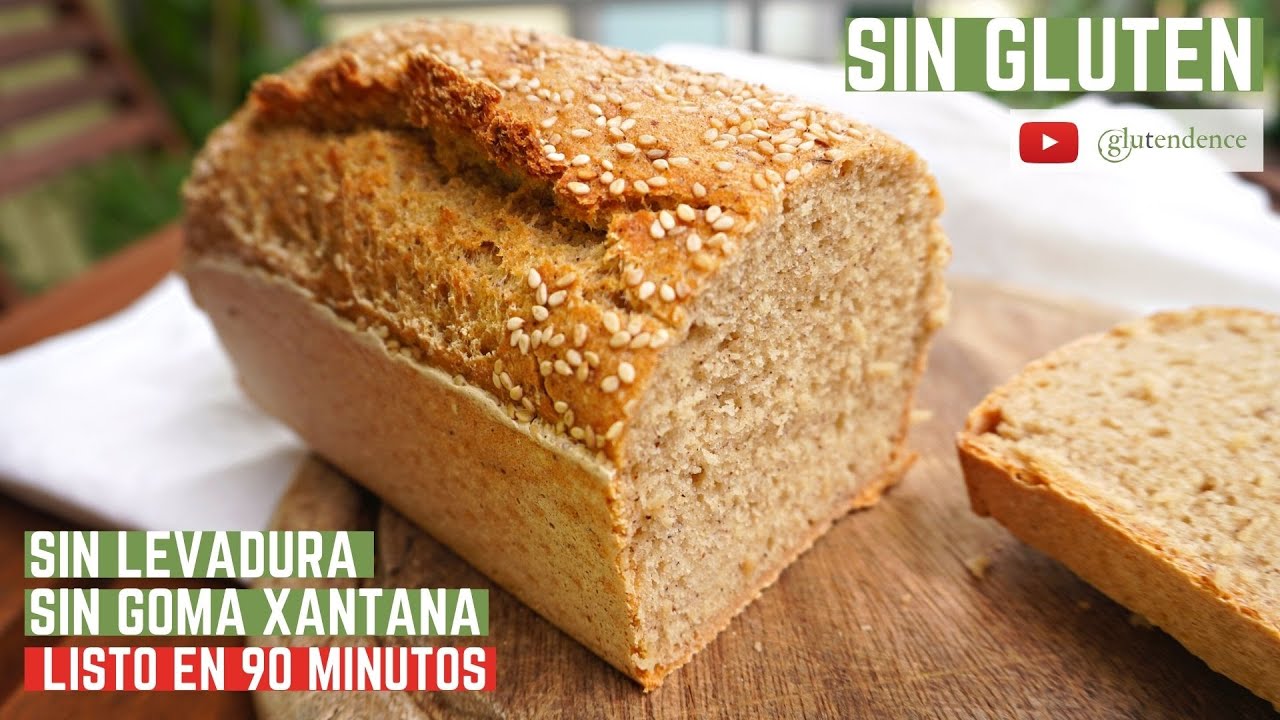✅ PAN SIN GLUTEN fácil y rápido SIN LEVADURA (Método + Receta)