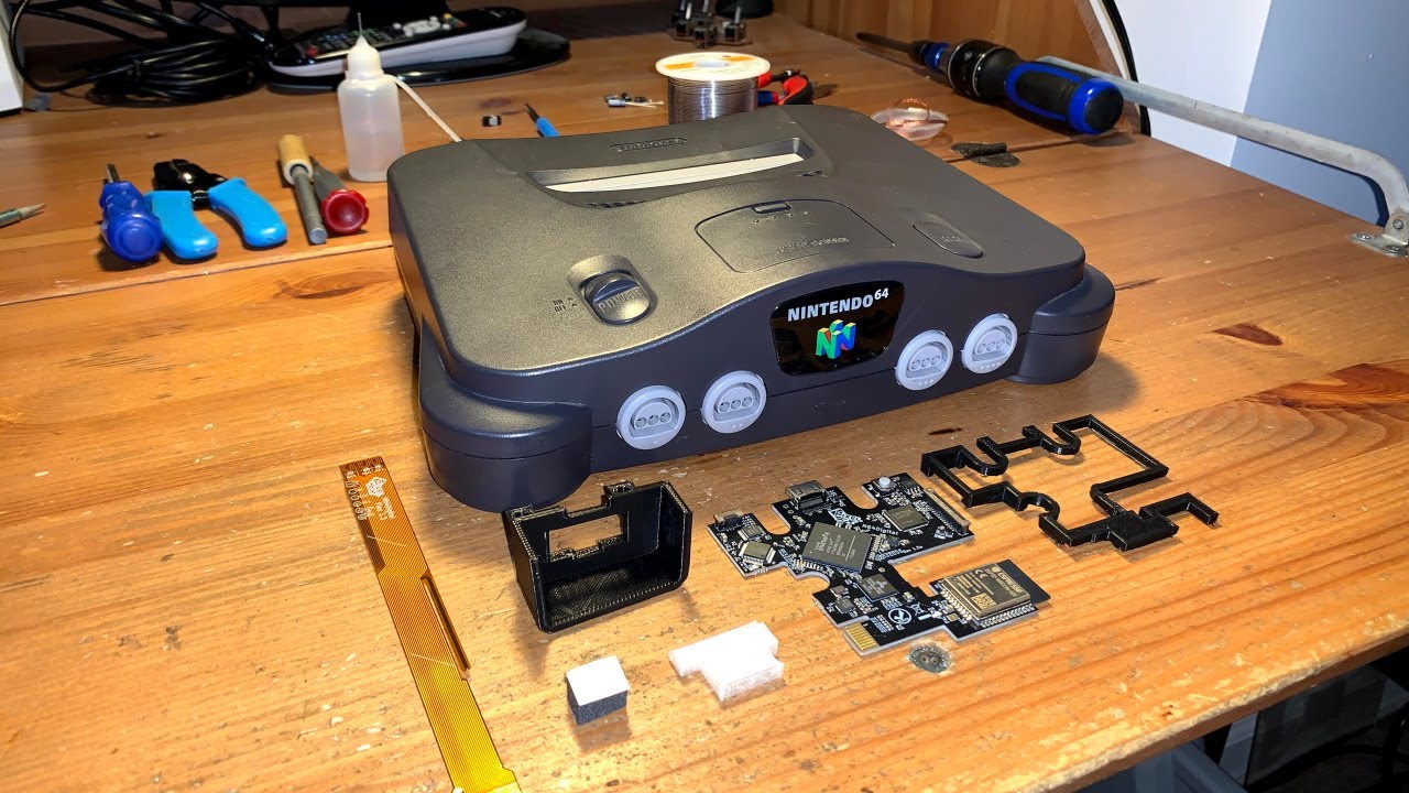 Руководство по установке N64 Digital! Получите лучшее аналоговое и цифровое видео на вашей N64!!