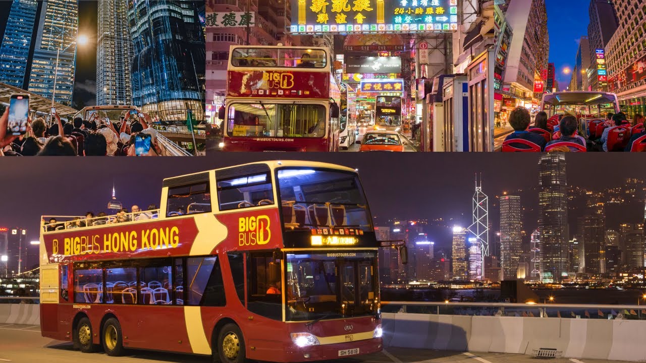 The Neon Never Sleeps: A Mesmerizing Hong Kong Night Bus Journey