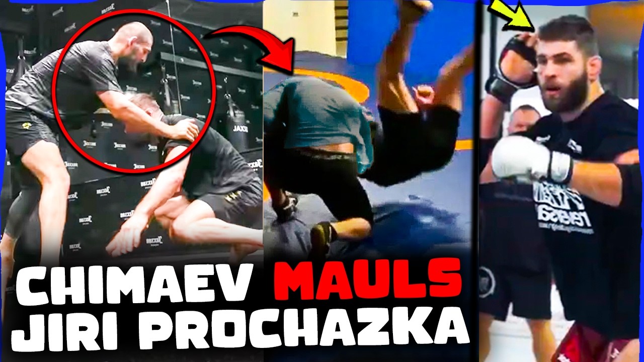Khamzat Chimaev DESTROYS Jiri Prochazka in SHOCKING Sparring, CALLS OUT Alex Pereira at 205!