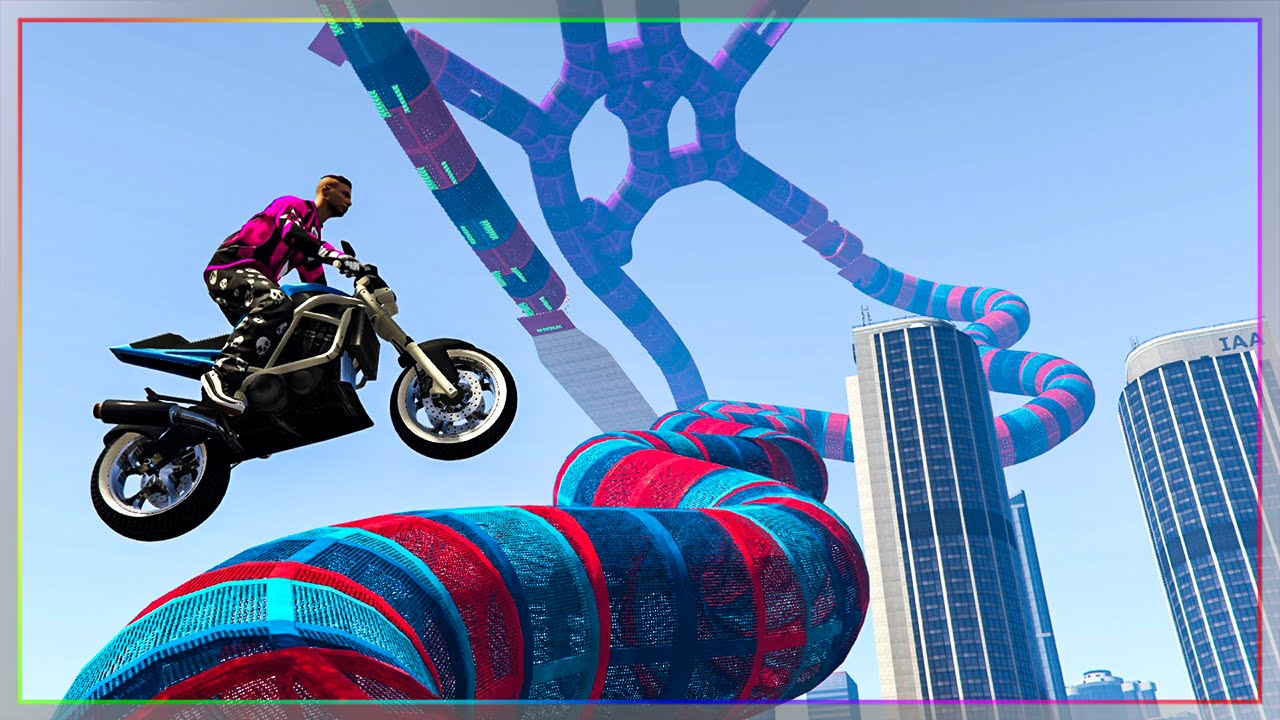 NE REGARDEZ PAS CETTE COURSE C'EST DU GRAND N'IMPORTE QUOI ! GTA 5 ONLINE
