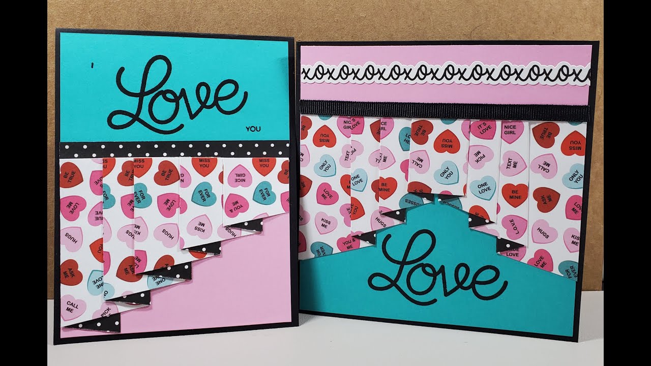Curtain Fold Cards - 2 Ways!