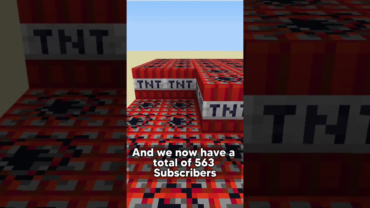 Day four of placing 1 TNT for every sub we get